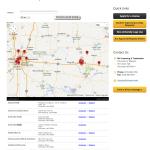 MU Licensing Store Locator plug-in on website